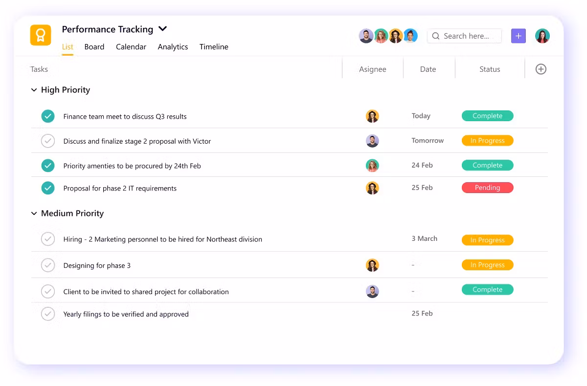 To-Do List App Screenshot